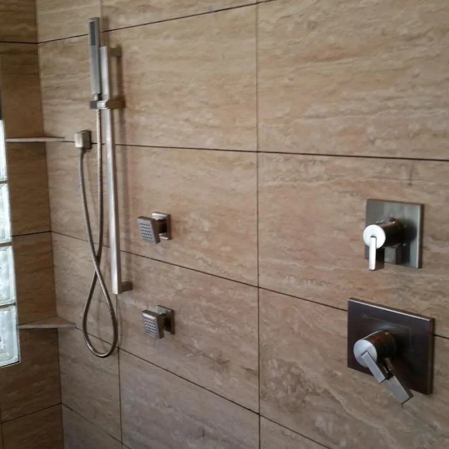 Shower fixture installation for Frozen Pipe Repair in Natchitoches